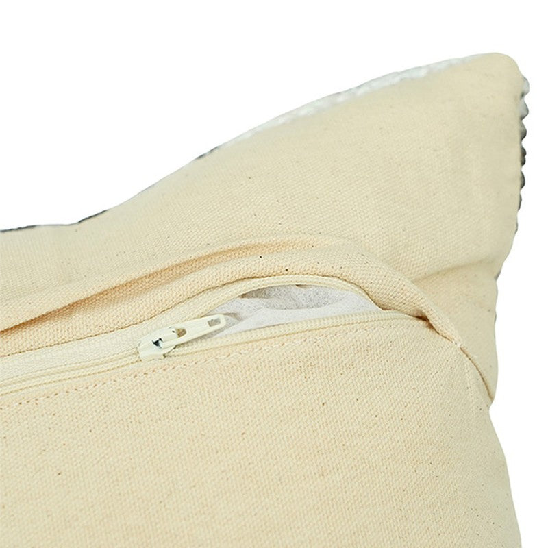 Squarecraft Cushion Cover (Grey) - Set Of Five media 7