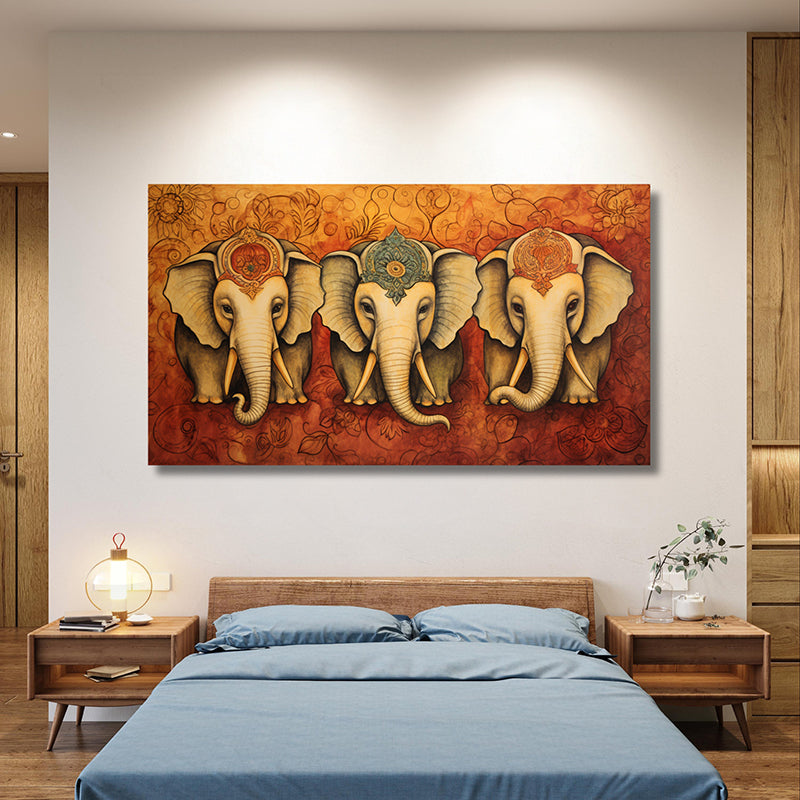 Gajamukha Trio Wall Art