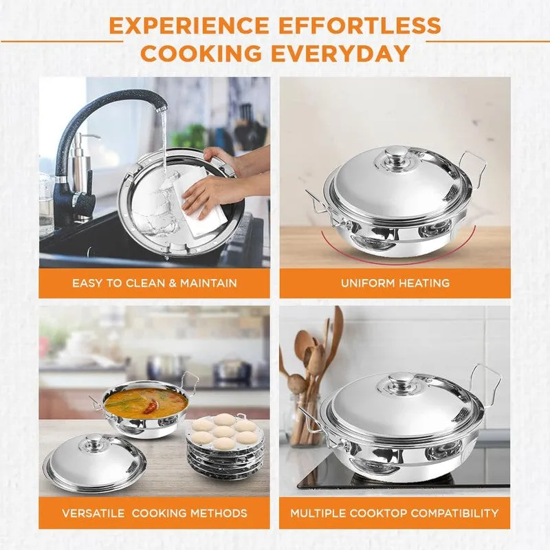 Kraft Heat Craft Idli Maker (5000 mL) - Seven Piece Set media 7