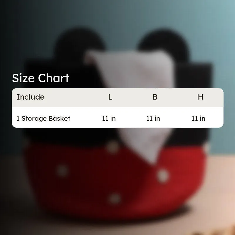 Mickey Mix Cotton Storage Basket media 7