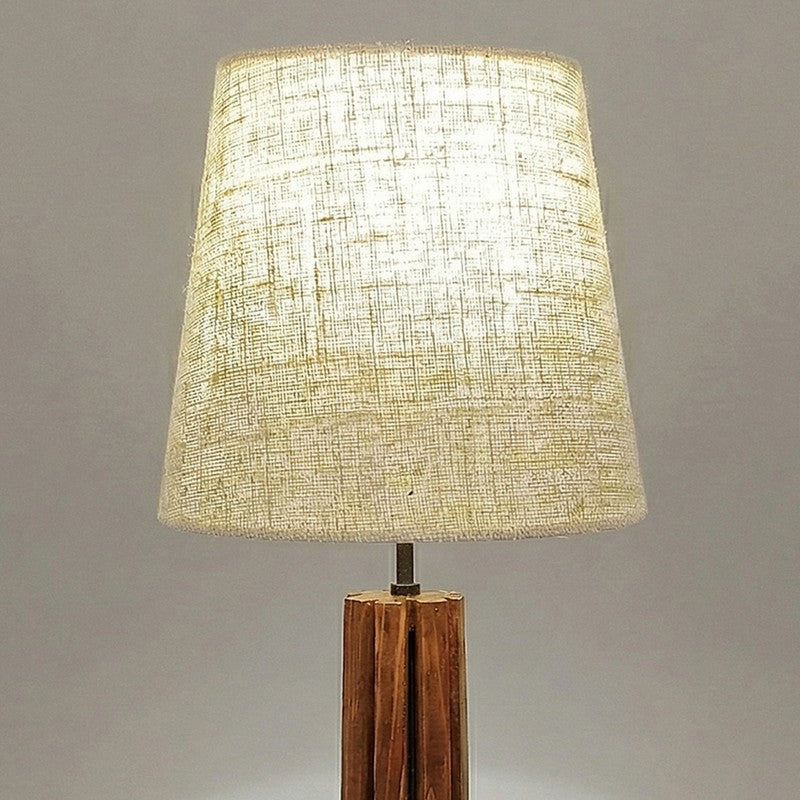 Neutral Nest Wooden Table Lamp media 5