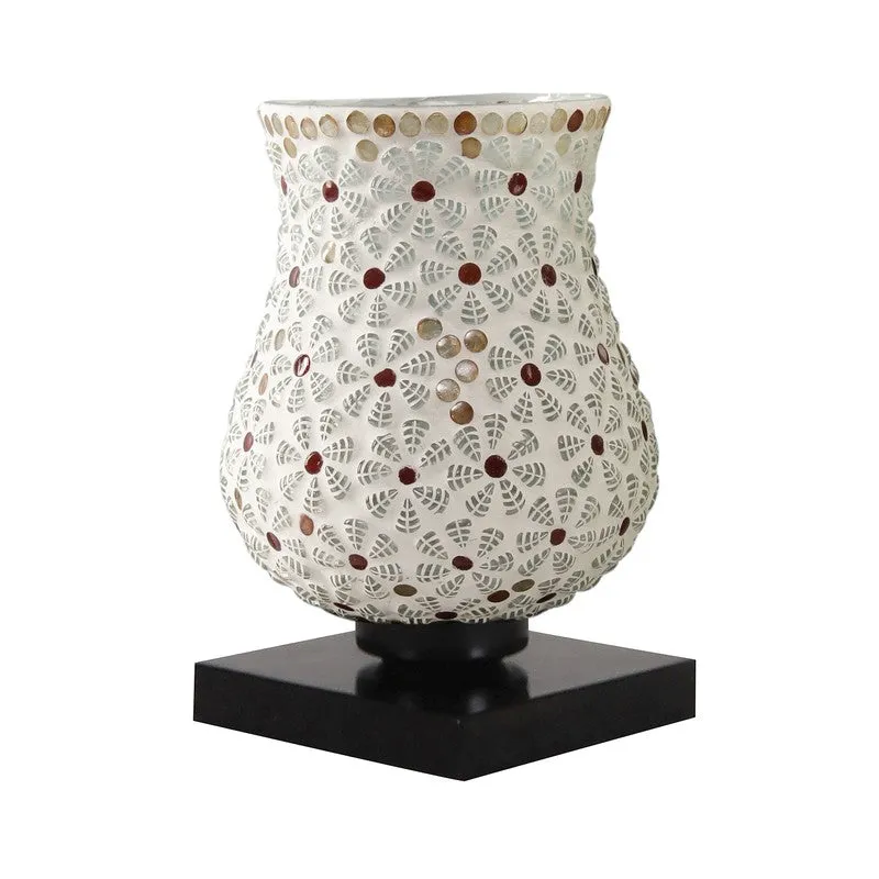 Radient Mosaic Glass Table Lamp - Multicolor media 5