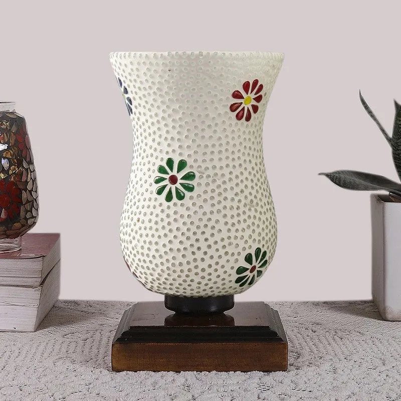 Colorique Mosaic Glass Table Lamp - Multicolor media 4
