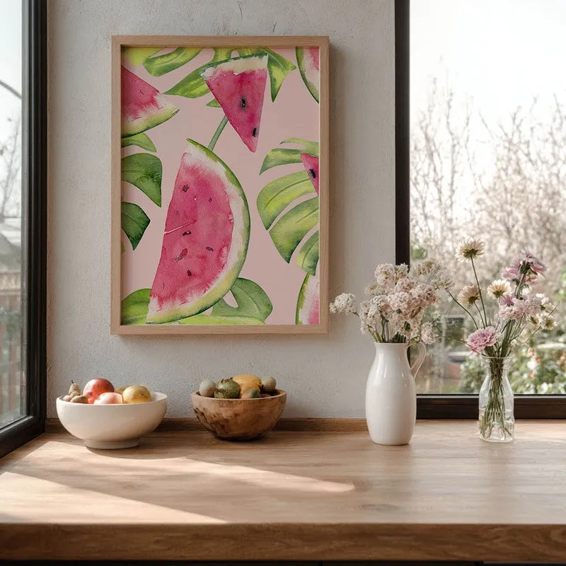 MelonBlast Archival Canvas Wall Art - Brown media 6