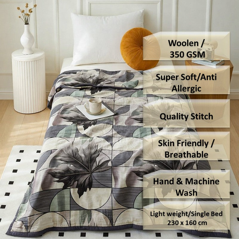 Spring Cozy Wool Blankets - 350 GSM media 9