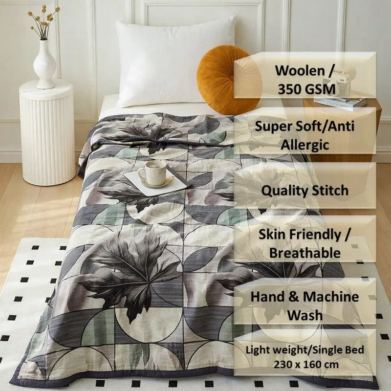 Spring Cozy Wool Blankets - 350 GSM media 9