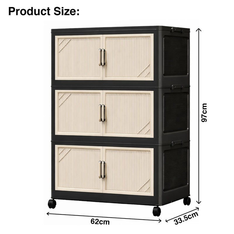 Astra Three Tiered Plastic Storage Box media 6