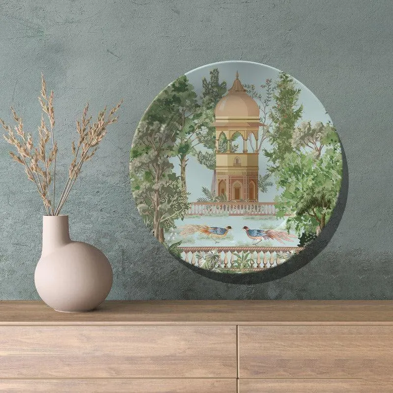 Temple Inside Akbar's Fort Wall Plate media 4