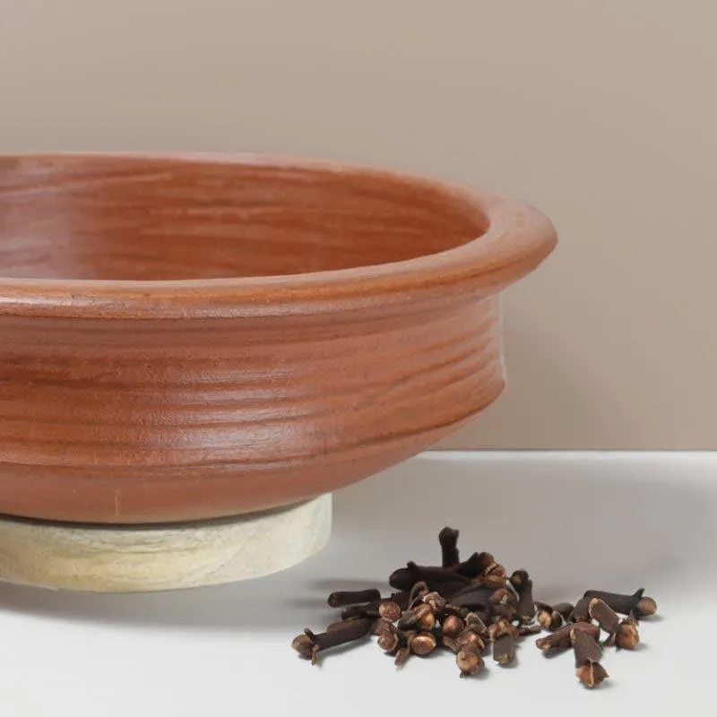 Manawari Clay Pot Brown 1000 mL / 9 Inches media 3