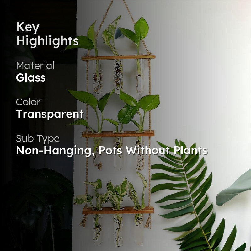 Jace Hanging Test Tube Planter media 2