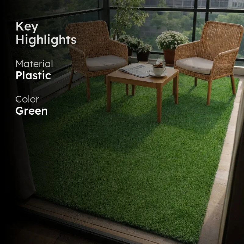 Green Loom Artificial Grass Mat media 2