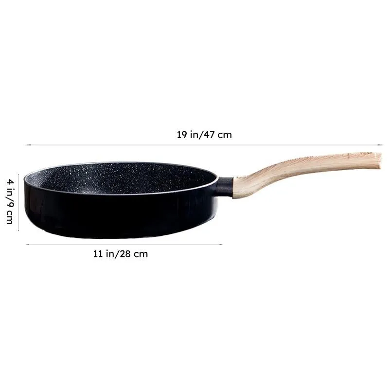 Bergner Induction Safe Frying Pan With Lid - 3300 ml/11 Inches media 11