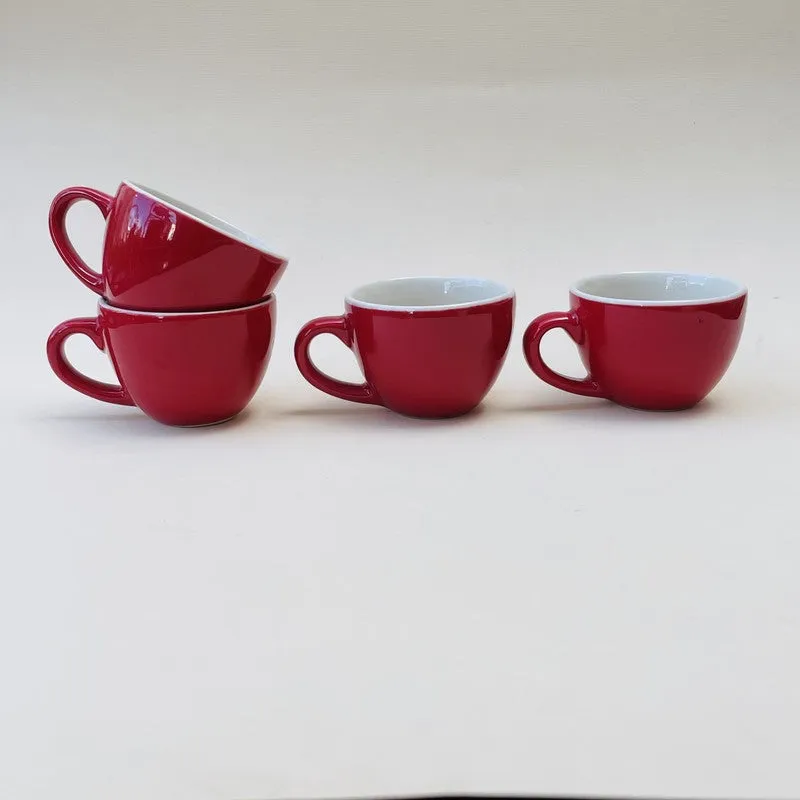 Mystic Ceramic Tea Cup (80 mL Each) - Set Of Four media 7