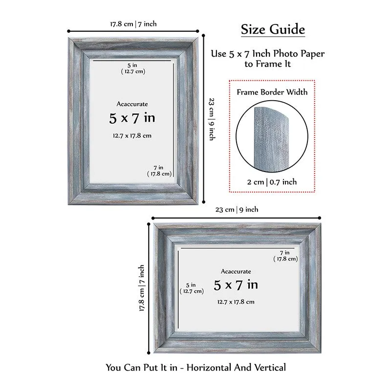 Harbor PVC Photo Frames - Set Of Two - 10