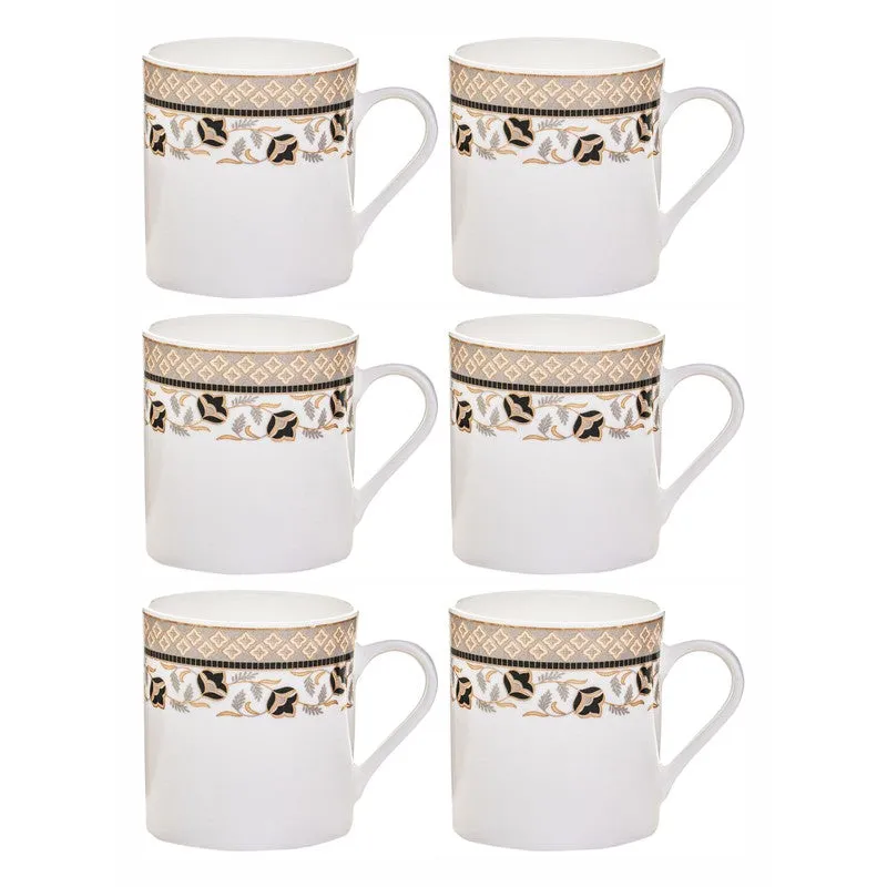 Charm Bone China Tea Cup (210 mL Each) - Set Of Six media 4
