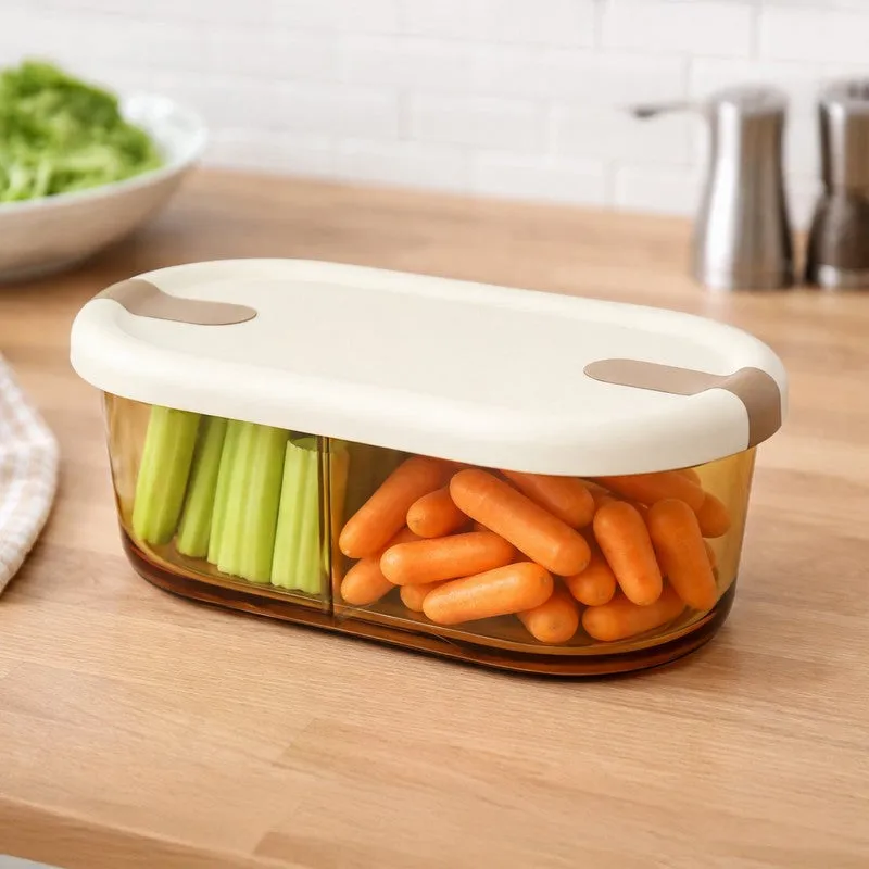 Rioware FreshNest Compact Tiffin Box (750 ML) - White media 1