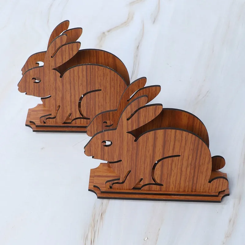 Bunny Napkin Holder - Set Of Two media 5