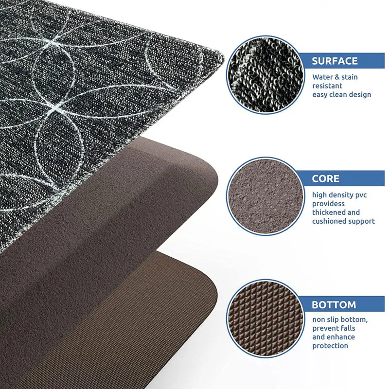 Phuket PVC Anti-Fatigue Mat - Grey media 4