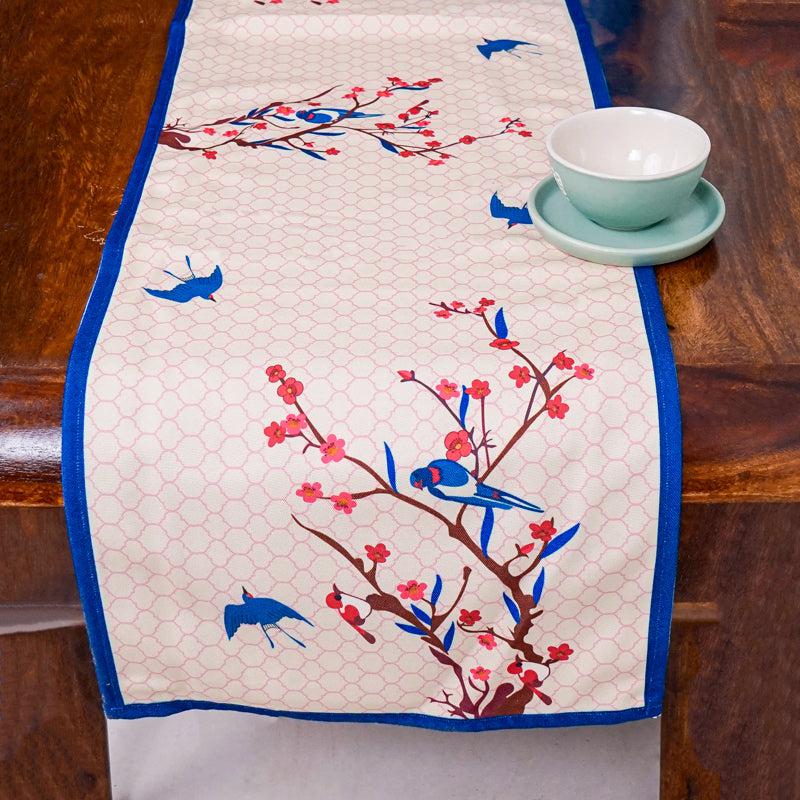 Spring Wonder Poly Canvas Table Runner