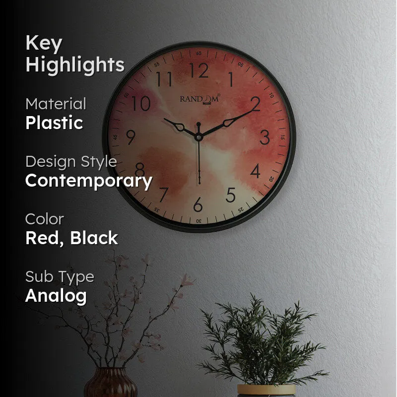 Leroy Sweep Silent Wall Clock media 2