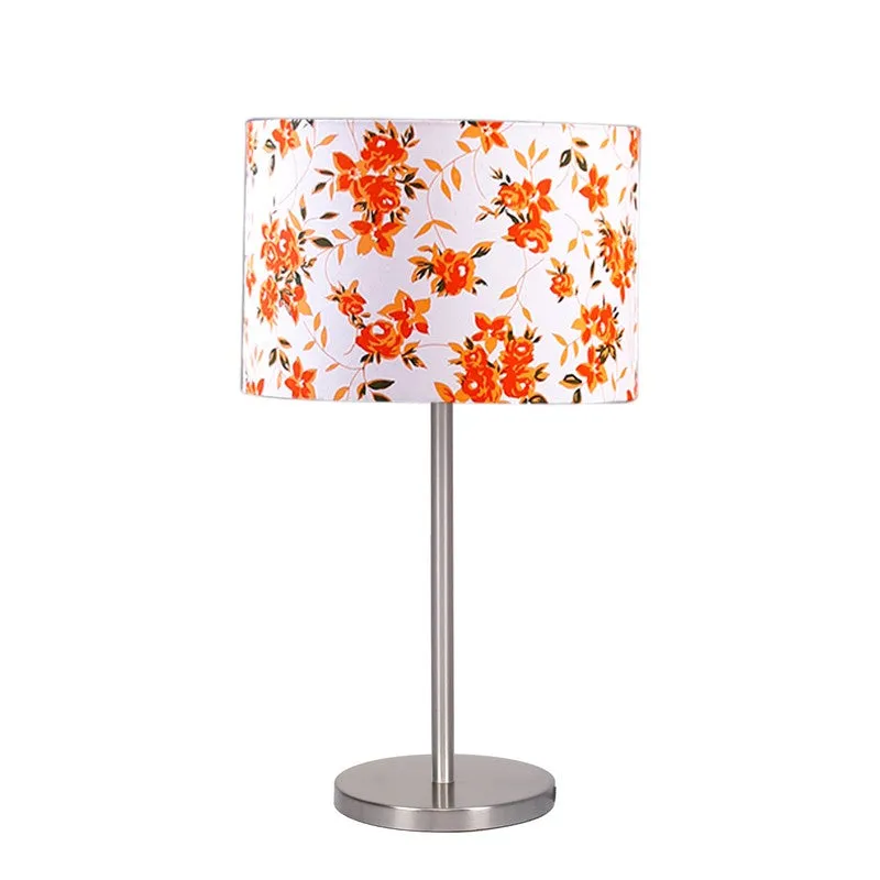 Noctra Glow Floral Metal Table Lamp media 5