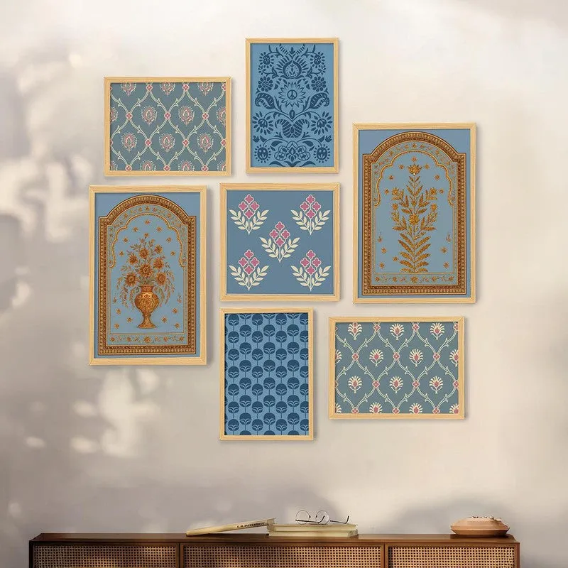Kalakriti Wall Art - Set of Seven media 3