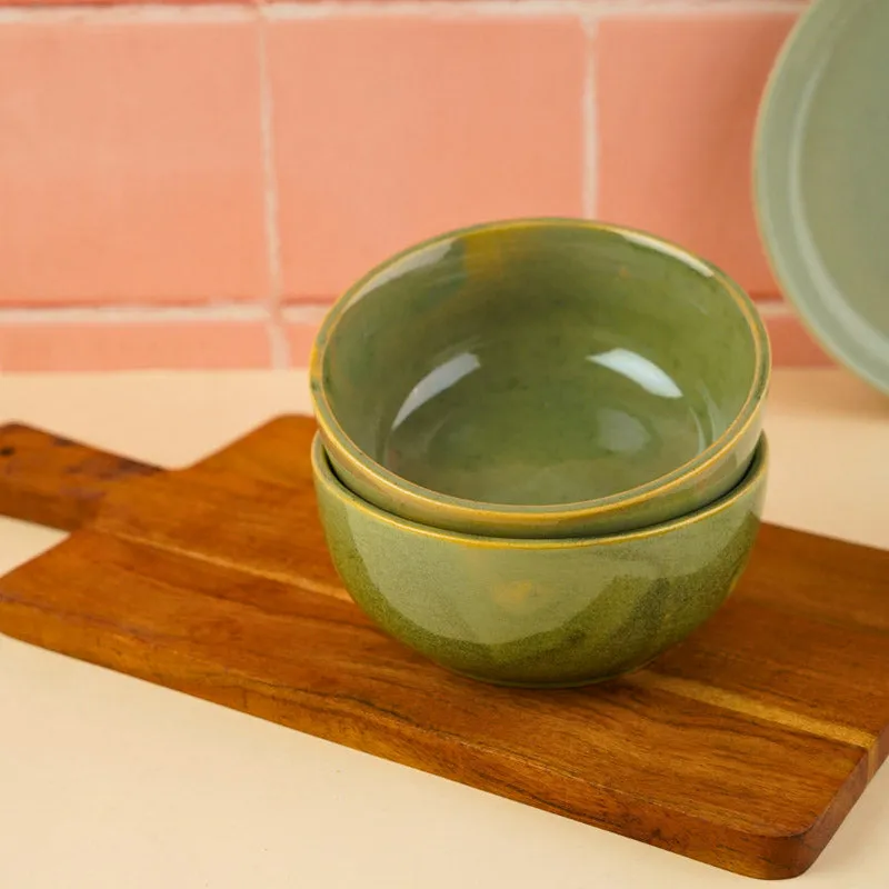 Goma Serving Bowl (300 ML) - Green media 3