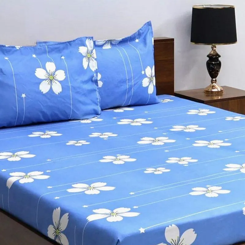 Nirja Floral Microfiber Bedsheet - 110 GSM media 4