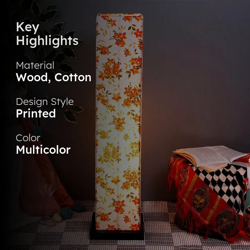 Ibis Abita Wooden Tower Floor Lamp media 2