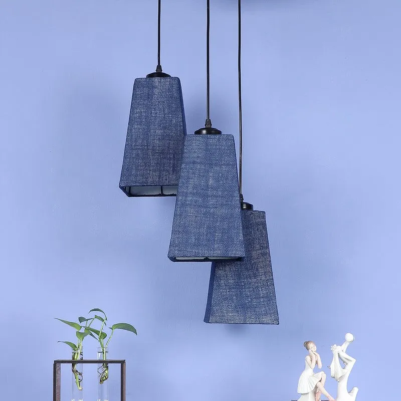 Shadowlux Triple Metal Ceiling Lamp - Blue media 4