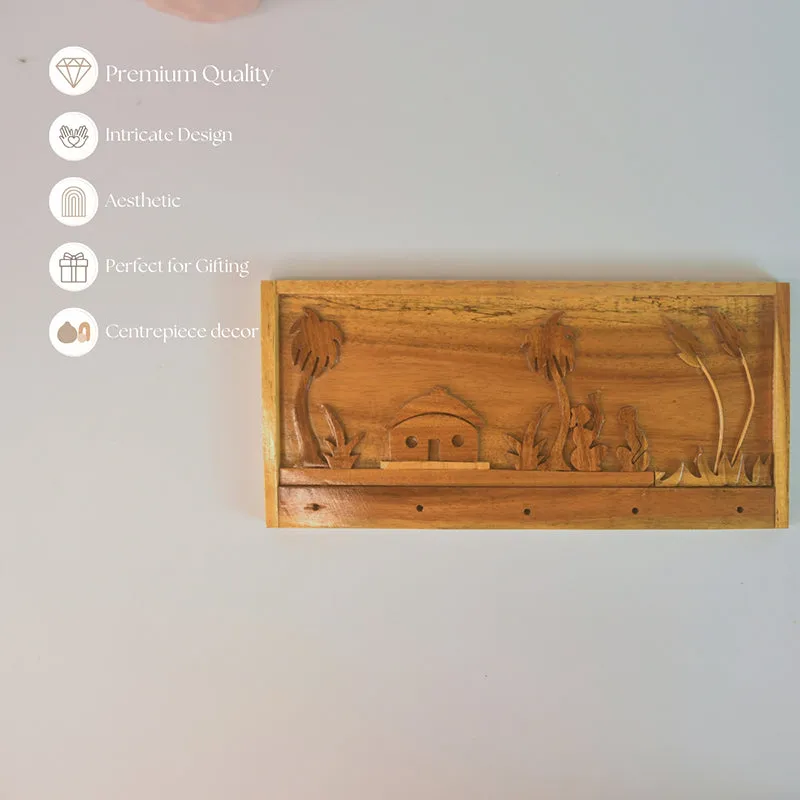 Timber Relief Wooden Wall Accent media 4