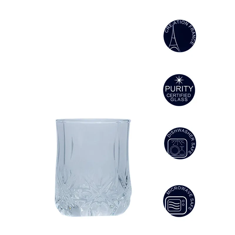 Luminarc Brighton Whiskey Glass (270 mL) - Set Of Six media 5