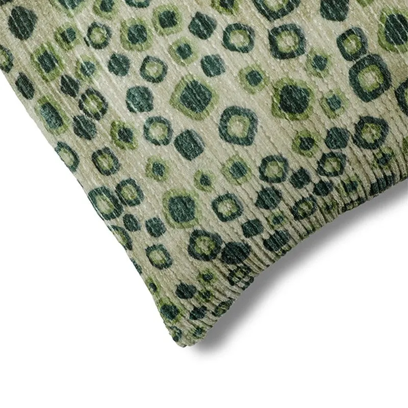 PixelMosaic Cushion Cover (Green) - Set Of Two media 4