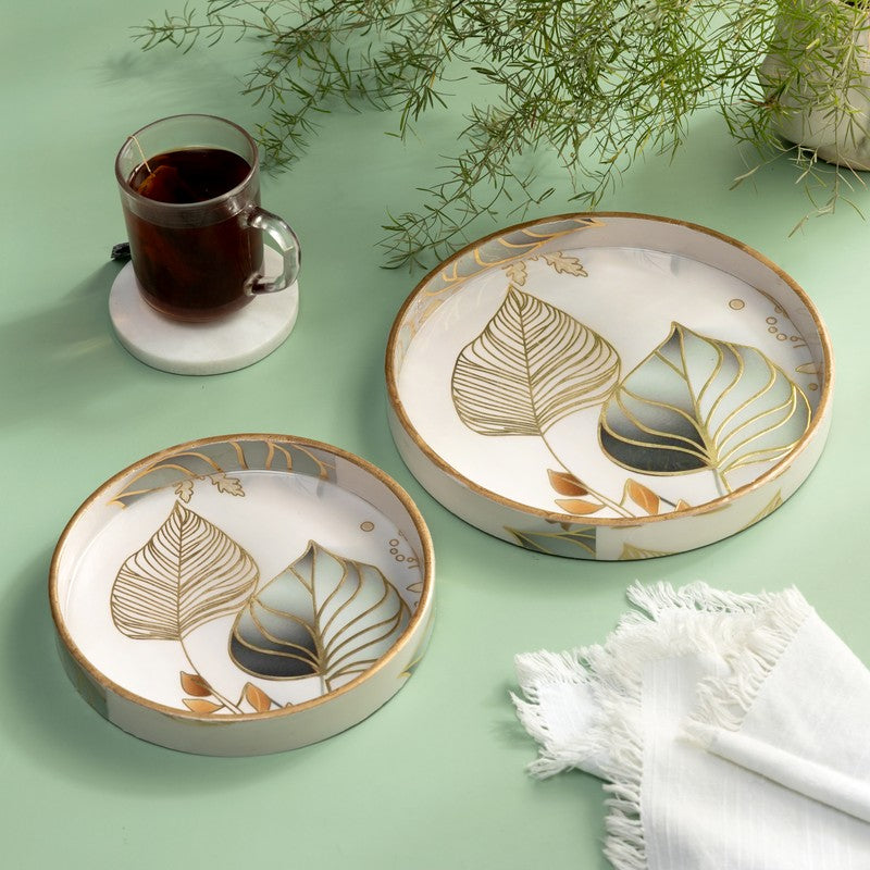 FloraFresh Round Serving Tray - Set Of Two media 3