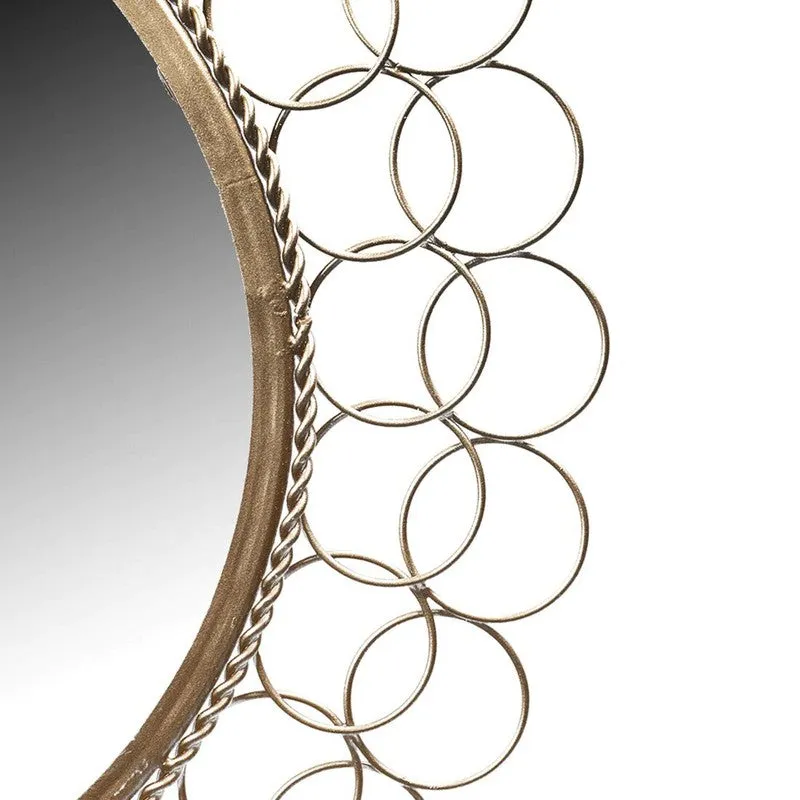 Noor Round Radiance Wall Mirror media 5