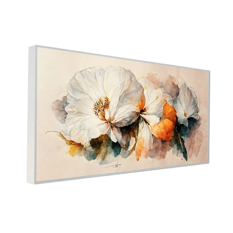 Sansa Daisy Floral Canvas Wall Painting media 5