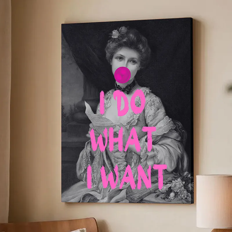 I Do What I Want Wall Art media 4