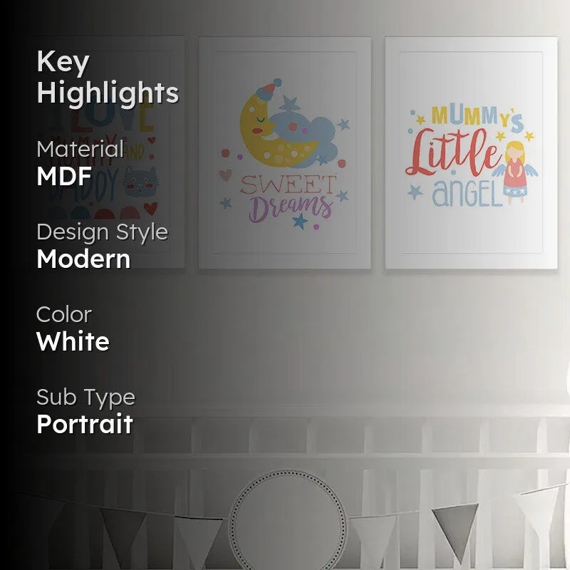 Little Angel Wall Art - Set Of Three media 2