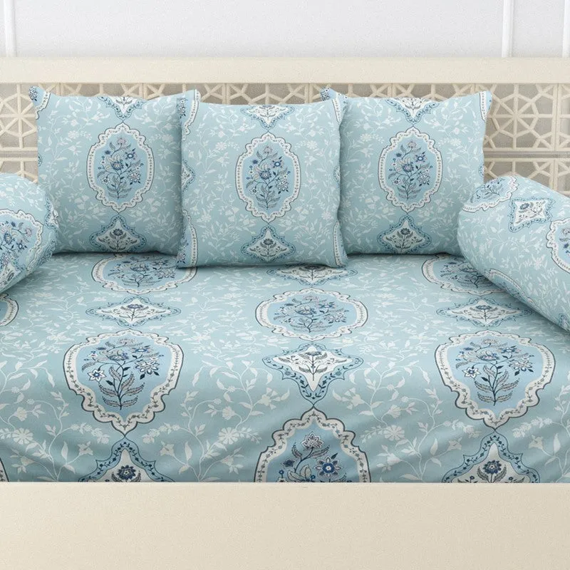 Selviera Ethnic Cotton Diwan Set - Six Piece Set media 4