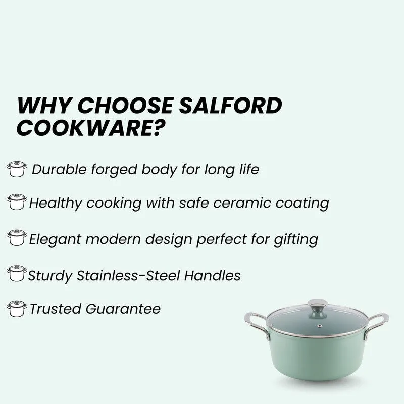 Salford Sizzleon Ceramic Casserole With Lid - 4400 mL media 8