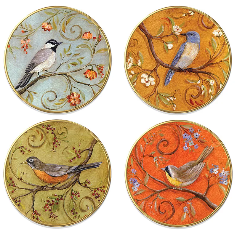 Sparrow Intricacy Wall Art - Set Of Four media 4