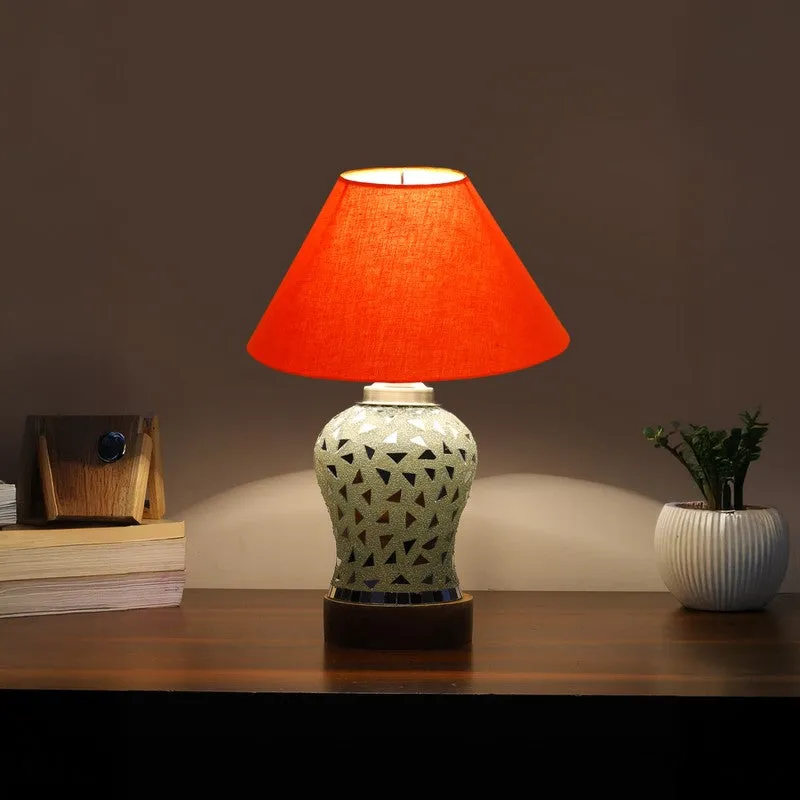 Glevara Wooden Table Lamp - Multicolor media 1