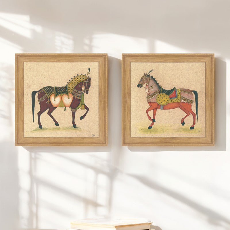 Equine Rustic Wall Art - Set Of Two media 4