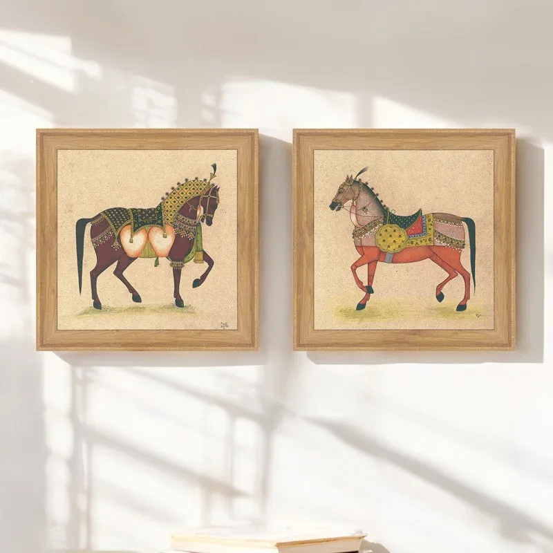 Equine Rustic Wall Art - Set Of Two media 4