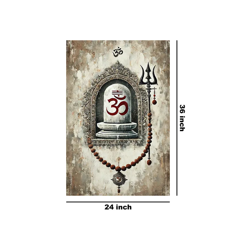Echoes Of Aum Wall Painting media 8