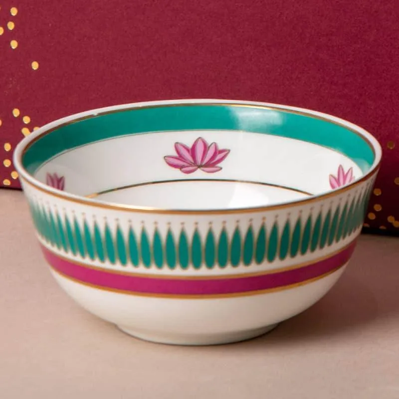 Aafreen Bowl & Tray Set - Set Of Three media 3