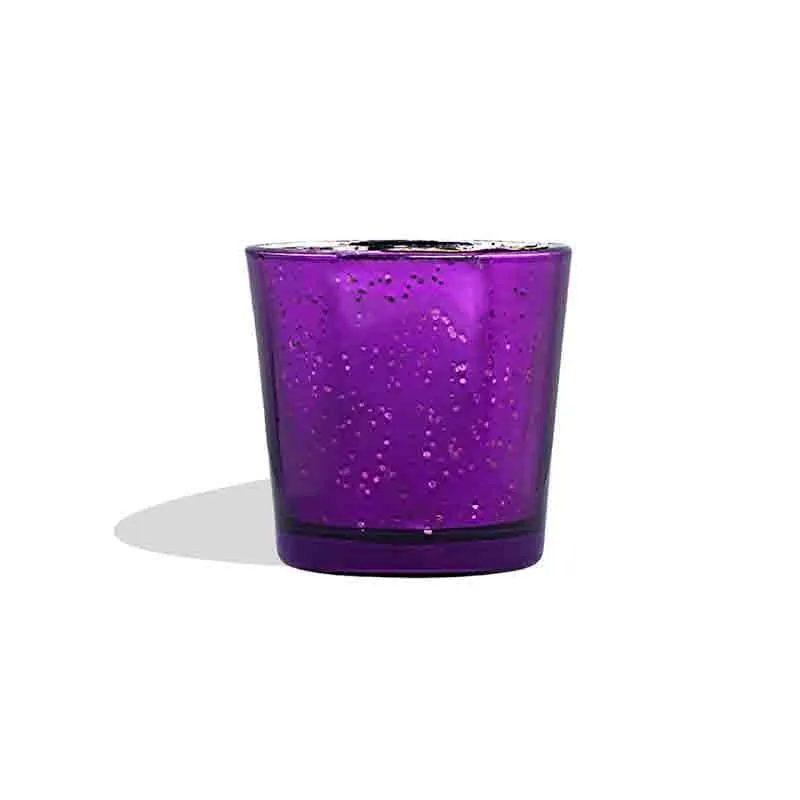 Amethyst Candle Holder - Set Of Four media 5
