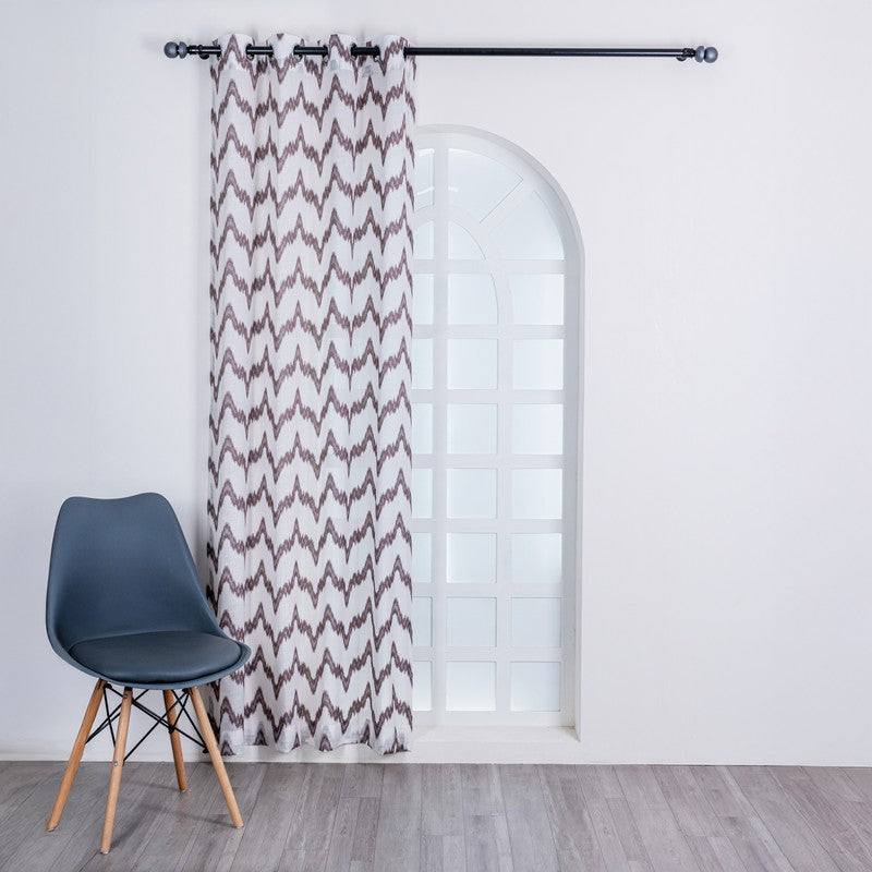 Kivelle Modern Motif Curtain - Set Of Two media 4