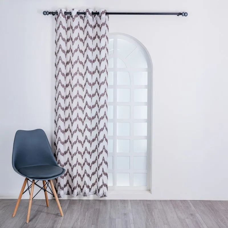 Kivelle Modern Motif Curtain - Set Of Two media 4