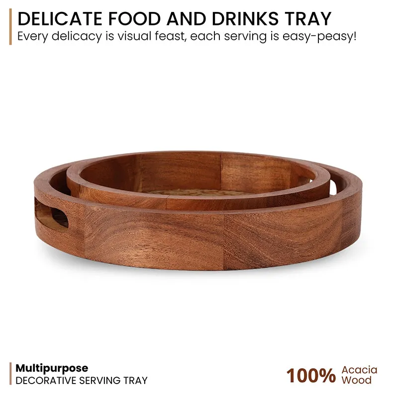 Braida Serving Tray (Round) - Set Of Two media 5